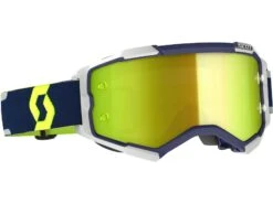 Scott Fury Goggle Yellow Chrome Works, Blue/grey
