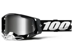 100% Racecraft 2 Goggle - Mirror Silver, Black