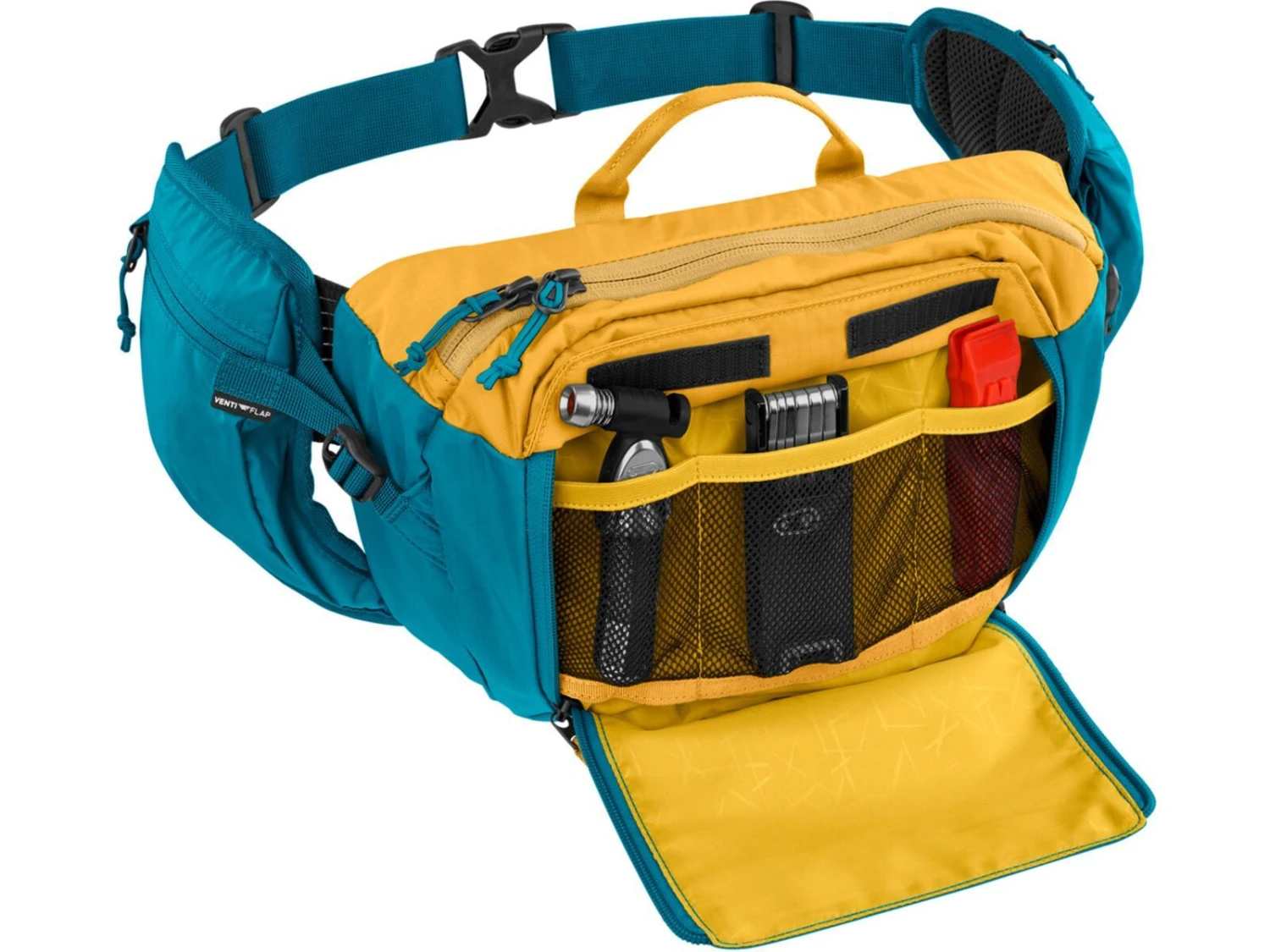 Evoc Hip Pack 3 + Hydration Bladder 1,5, Ocean/loam 4 Evoc Hip Pack 3 + Hydration Bladder 1,5, Ocean/loam – Bild 4