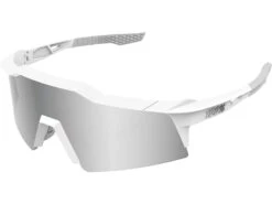 100% Speedcraft XS - HIPER Silver ML Mir, Matte White