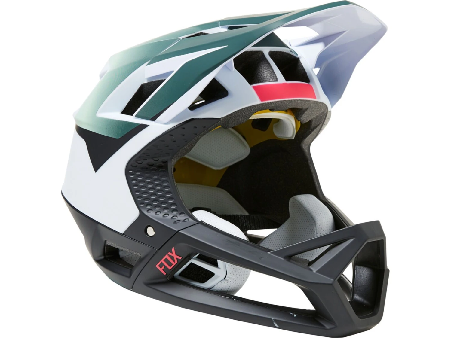 Fox Proframe Helmet Graphic 2, White 1 Fox Proframe Helmet Graphic 2, White