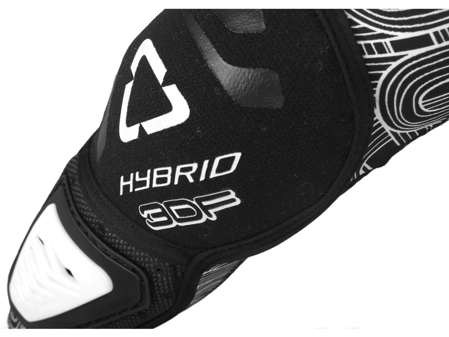 Leatt Elbow Guard 3DF Hybrid, Black/white 2 Leatt Elbow Guard 3DF Hybrid, Black/white – Bild 2