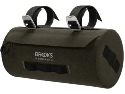 Brooks Scape Handlebar Pouch, Mud Green -Fahrrad Paradies Geschaft ab789ef5 2cb4 405a 908a ea8299f3577d