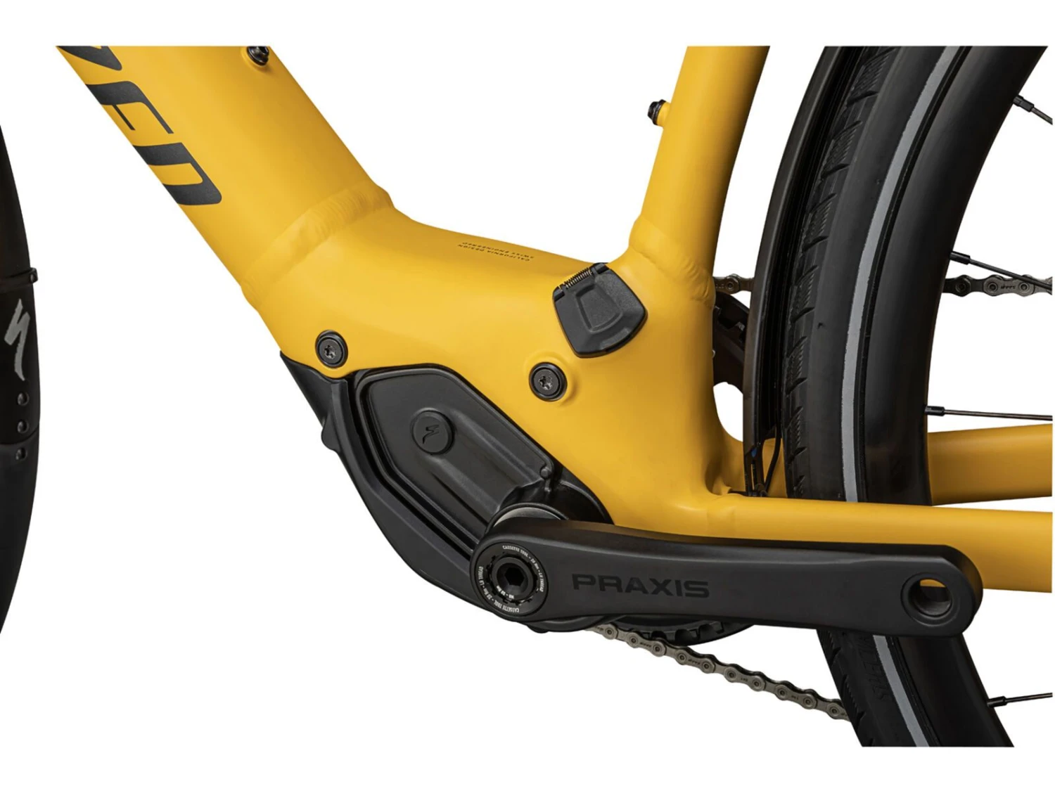 Specialized Turbo Vado SL 5.0 EQ (SRAM), Brassy Yellow/black Reflective 5 Specialized Turbo Vado SL 5.0 EQ (SRAM), Brassy Yellow/black Reflective – Bild 5