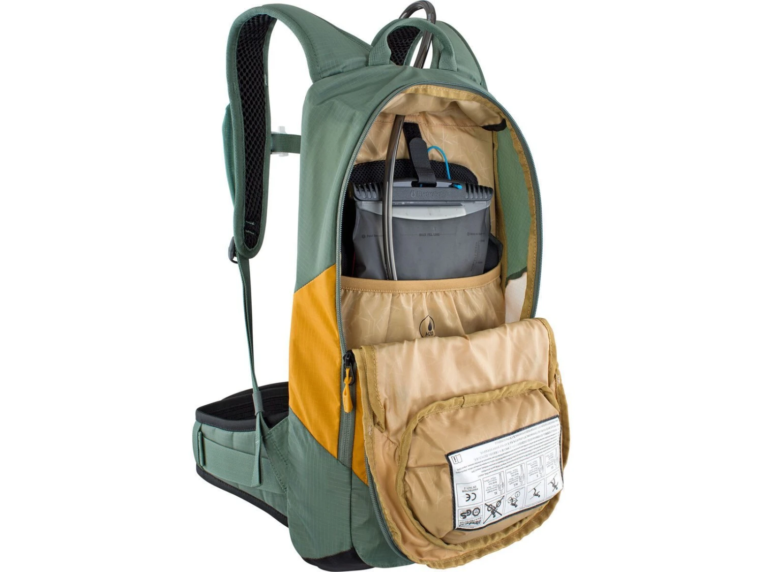 Evoc FR Lite Race 10 - S, Olive/loam 2 Evoc FR Lite Race 10 - S, Olive/loam – Bild 2