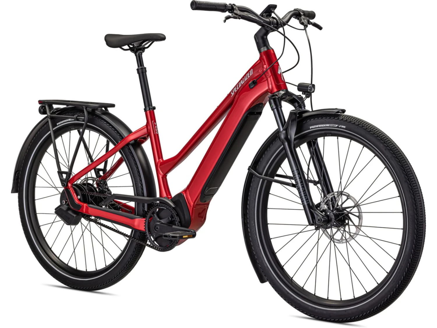 Specialized Turbo Vado 5.0 IGH Step-Through, Red Tint/silver Reflective 2 Specialized Turbo Vado 5.0 IGH Step-Through, Red Tint/silver Reflective – Bild 2