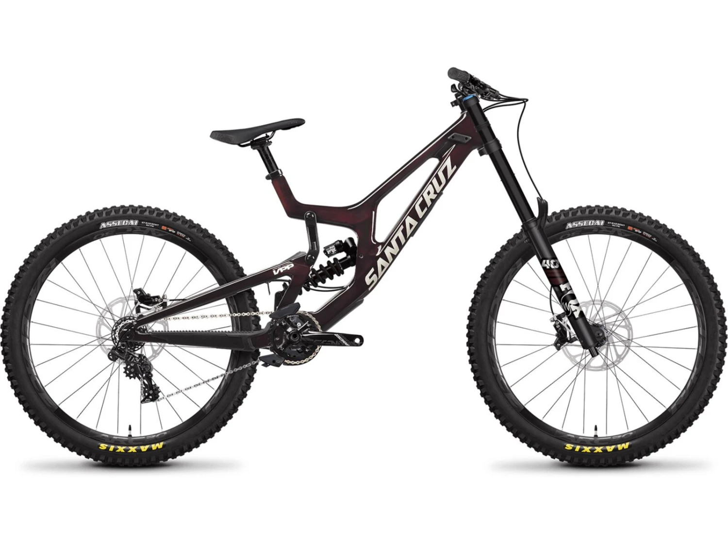 Santa Cruz V10 CC S 27.5, Oxblood 1 Santa Cruz V10 CC S 27.5, Oxblood