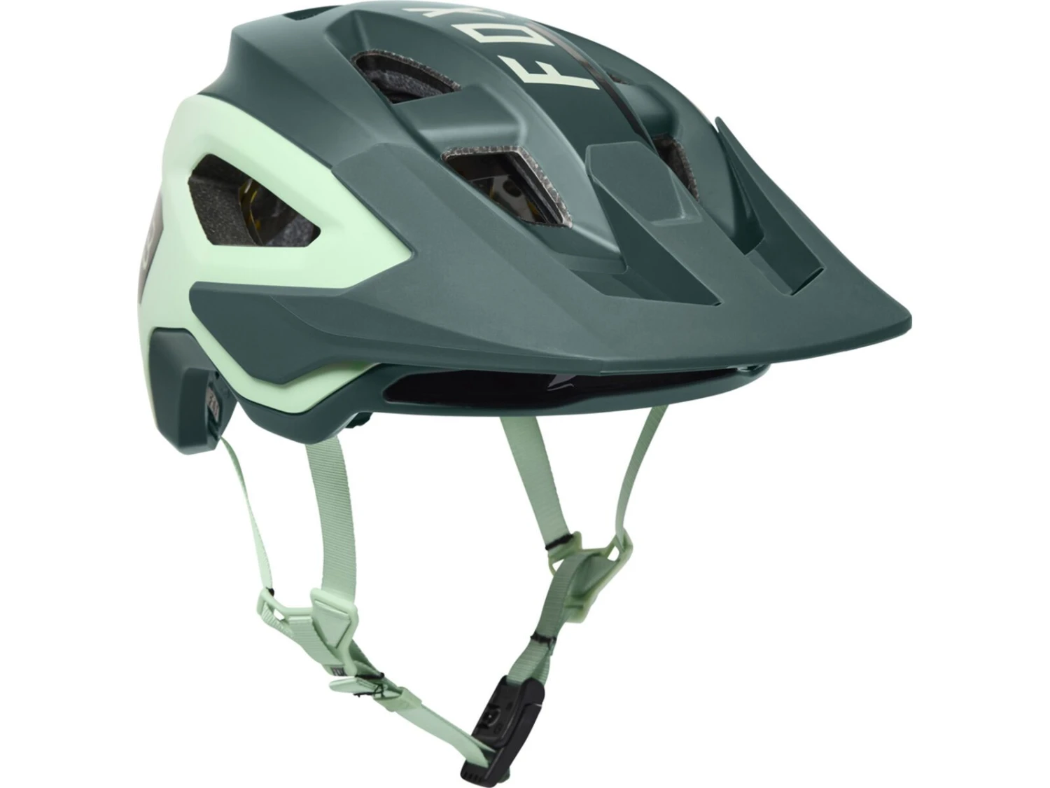 Fox Speedframe Pro Helmet Blocked, Sea Foam 1 Fox Speedframe Pro Helmet Blocked, Sea Foam