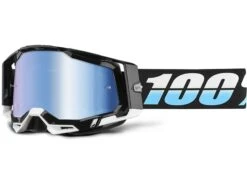100% Racecraft 2 Goggle - Mirror Blue, Arkana
