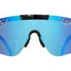 Pit Viper The 2000s Polarized Hail Sagan - Blue Revo Mirror