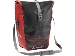 Vaude Aqua Back Print Single, Black/red