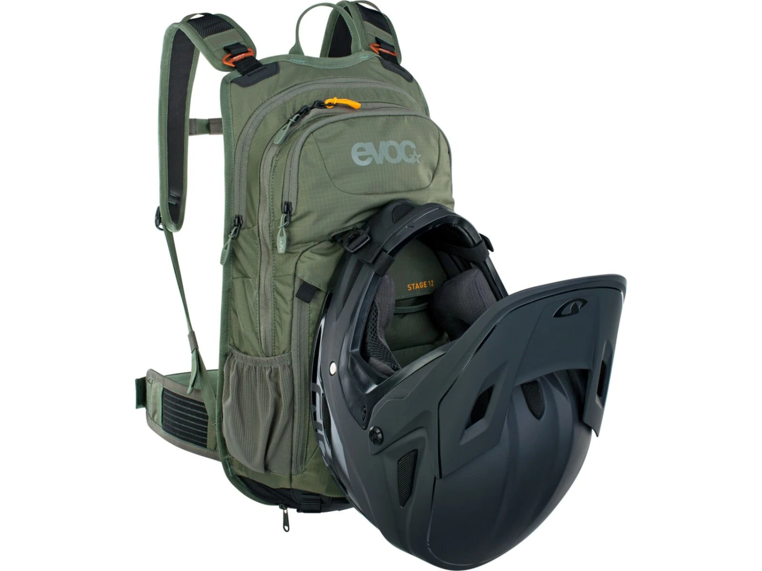 Evoc Stage 12, Dark Olive 3 Evoc Stage 12, Dark Olive – Bild 3