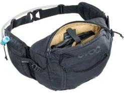 Evoc Hip Pack 3 + Hydration Bladder 1,5, Black -Fahrrad Paradies Geschaft cf984551 1ef0 4bc4 9ca1 ea334305f7cd