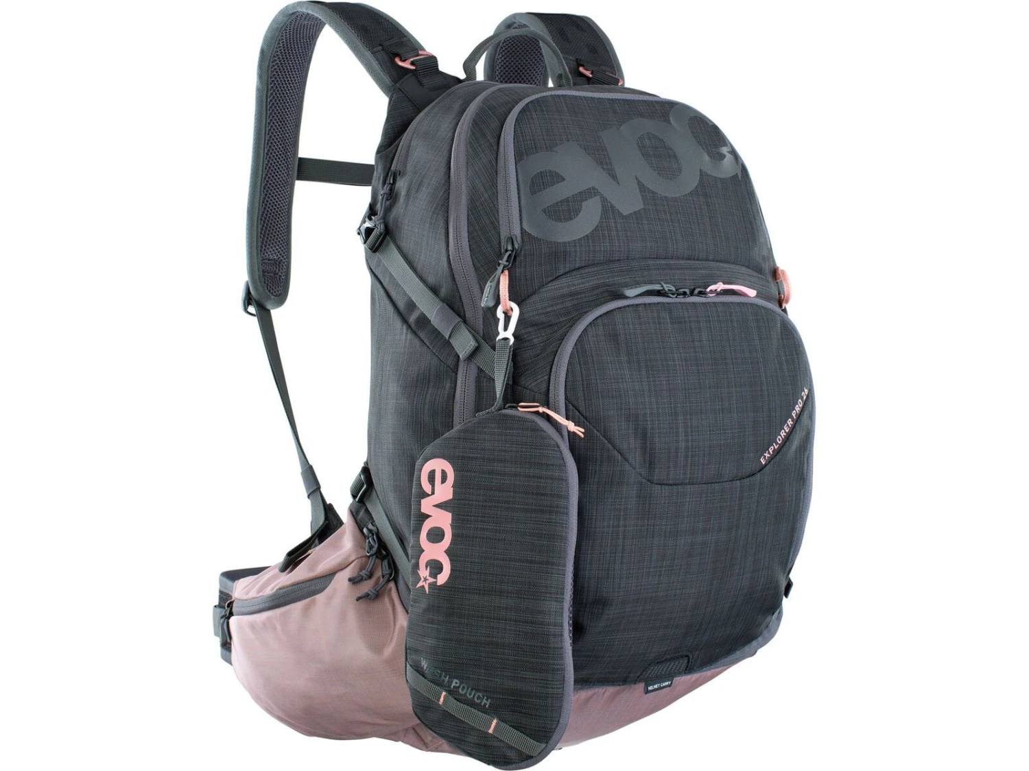 Evoc Explorer Pro 26, Carbon Grey/dusty Pink 2 Evoc Explorer Pro 26, Carbon Grey/dusty Pink – Bild 2