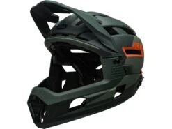 Bell Super Air R Spherical MIPS, Gloss Green/infrared