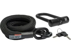 Tex-Lock Eyelet M 120 Cm + X-Lock, Black