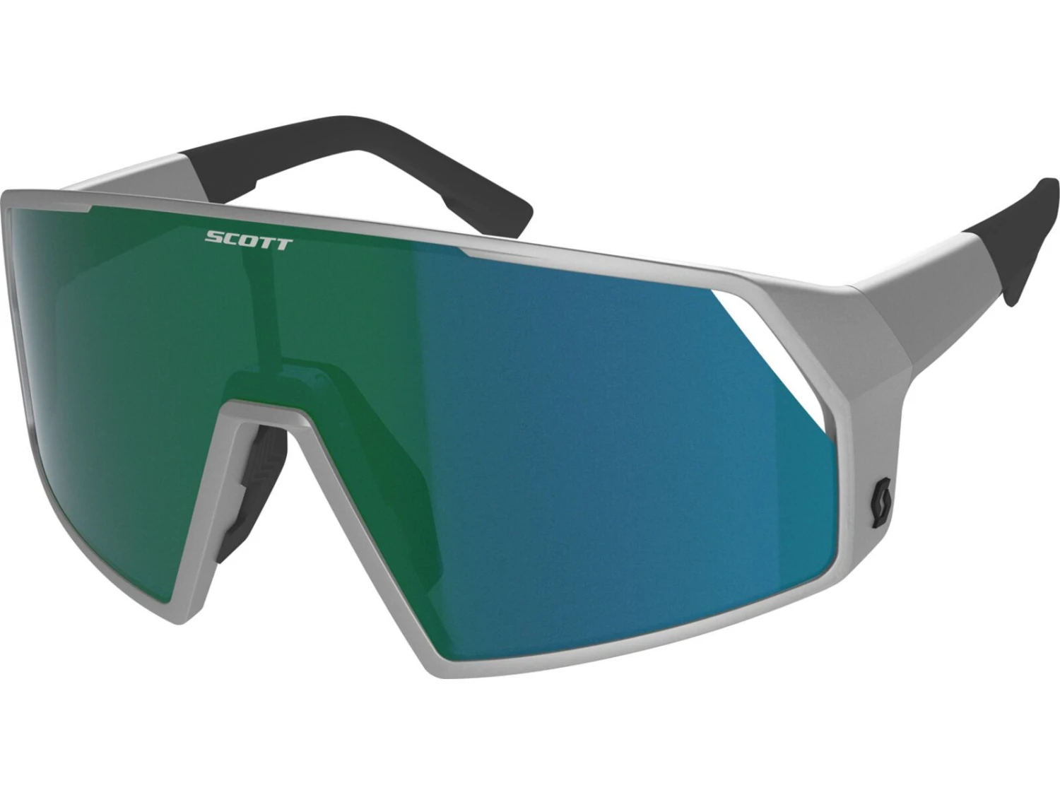 Scott Pro Shield Supersonic Edt. - Green Chrome, Silver 1 Scott Pro Shield Supersonic Edt. - Green Chrome, Silver