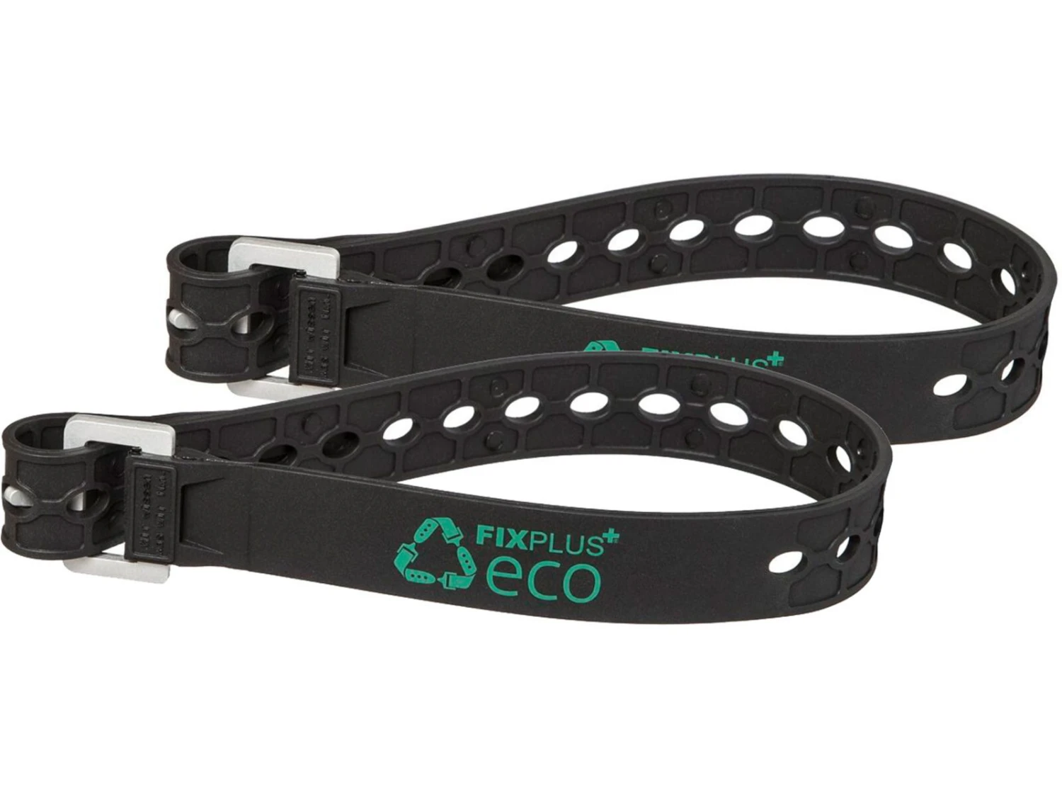 Fixplus Recycling Strap 46 Cm - 2er Pack, Black 1 Fixplus Recycling Strap 46 Cm - 2er Pack, Black