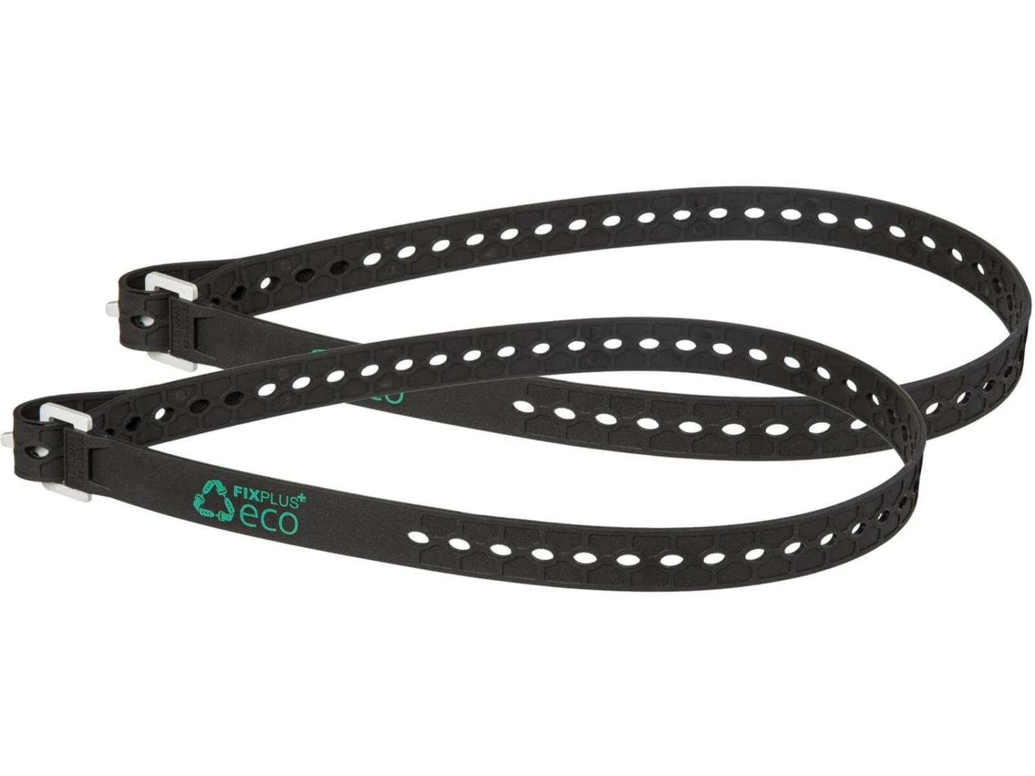 Fixplus Recycling Strap 86 Cm - 2er Pack, Black 1 Fixplus Recycling Strap 86 Cm - 2er Pack, Black