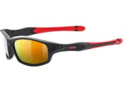 Uvex Sportstyle 507 - Mirror Red, Black Mat Red/Lens: Mirror Red