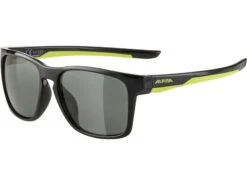 Alpina Flexxy Cool Kids I - Ceramic Black Mir, Black/neon Gloss