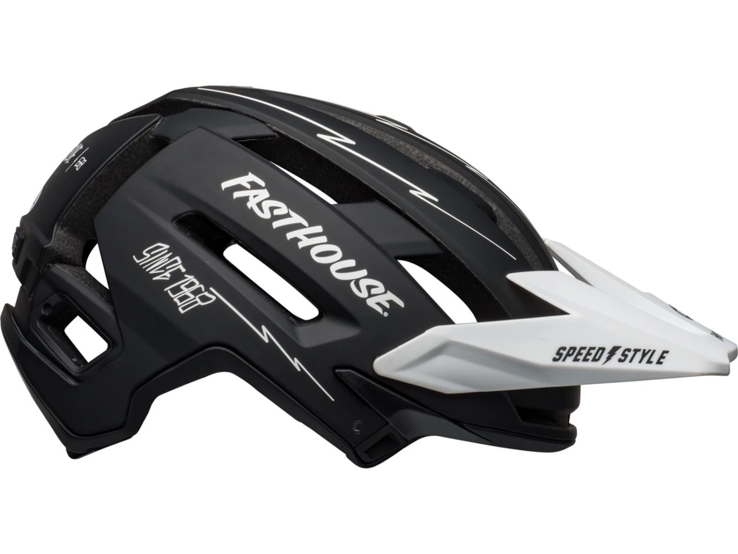 Bell Super Air Spherical MIPS Fasthouse, Matte Black/white Fasthouse 3 Bell Super Air Spherical MIPS Fasthouse, Matte Black/white Fasthouse – Bild 3