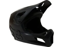 Fox Youth Rampage Helmet, Black/black