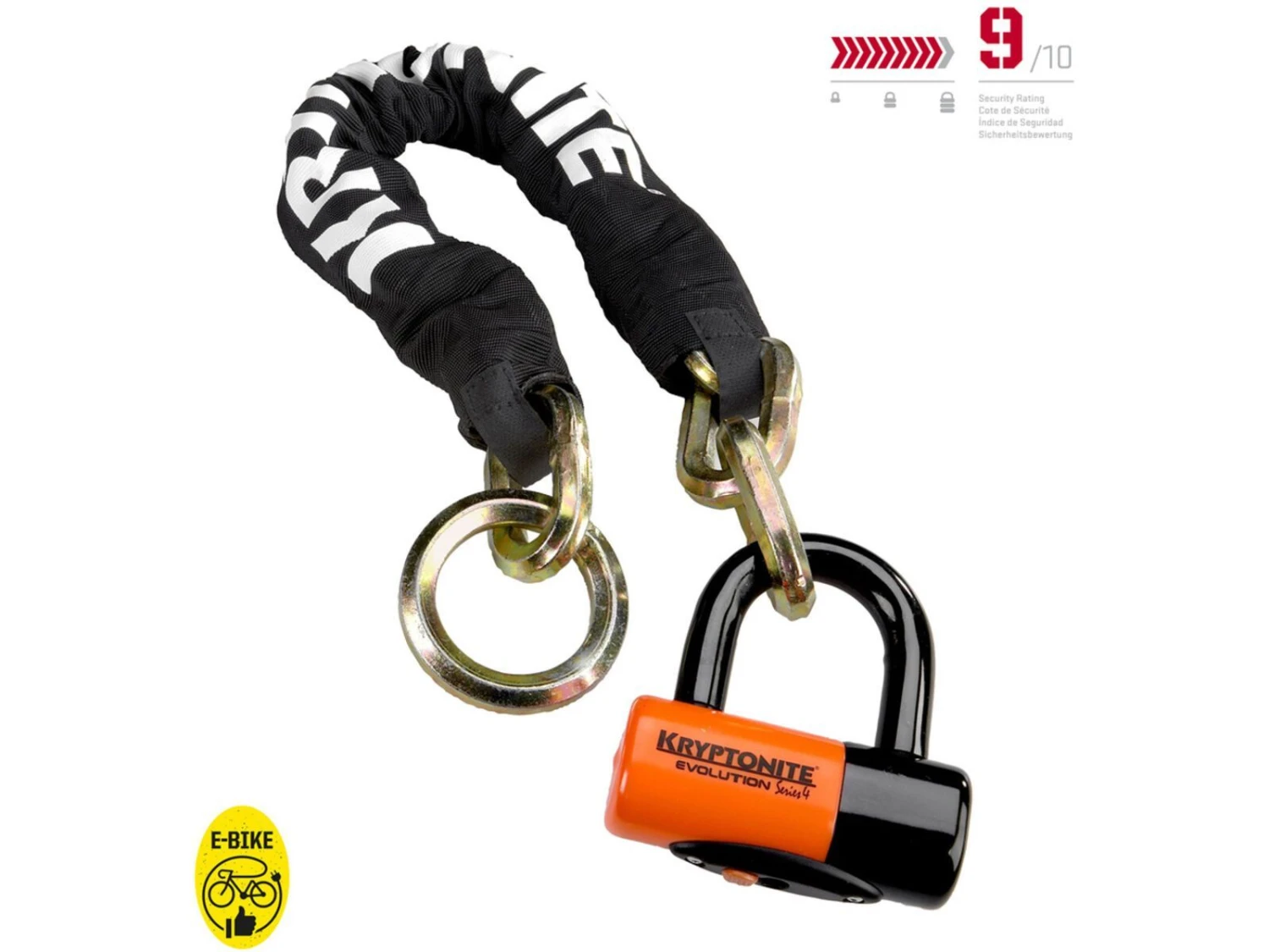 Kryptonite New York Noose 1275 + EV4 (75 Cm) 2 Kryptonite New York Noose 1275 + EV4 (75 Cm) – Bild 2