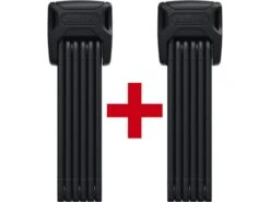 Abus Bordo Twinset 6000K/90, Inkl. Halter, Black