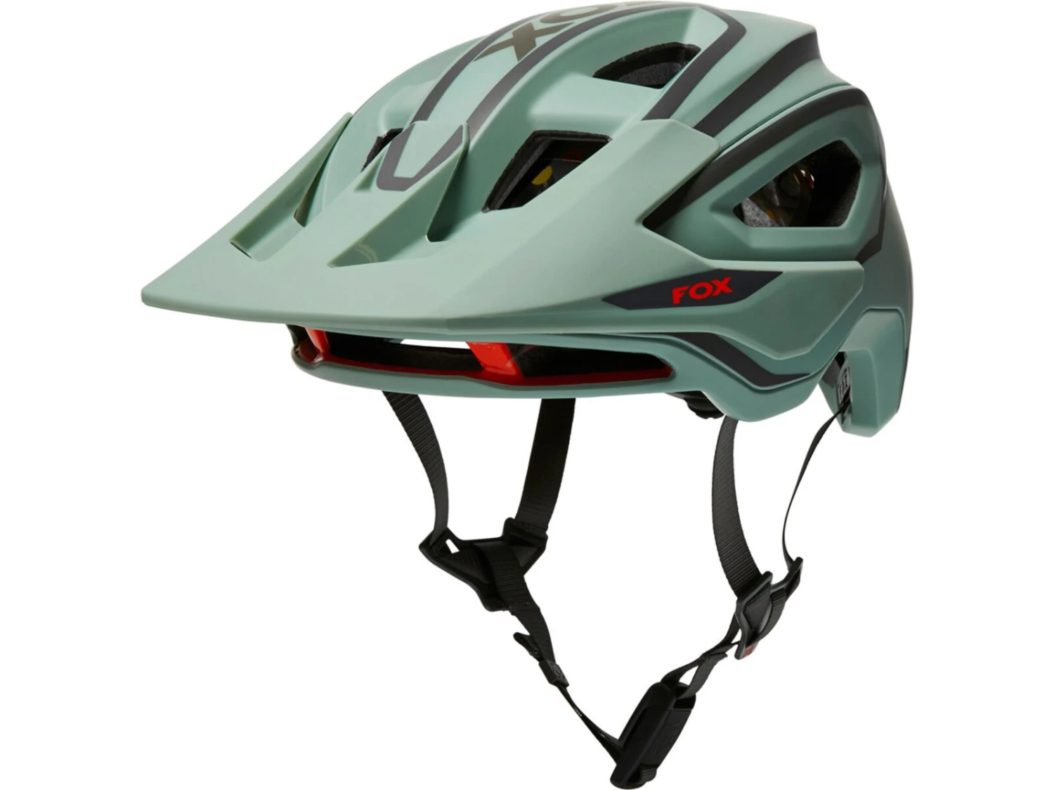 Fox Speedframe Pro Helmet Dvide, Eucalyptus 2 Fox Speedframe Pro Helmet Dvide, Eucalyptus – Bild 2