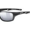 Uvex Sportstyle 232 P - Polavision Mirror Silver, Black Mat