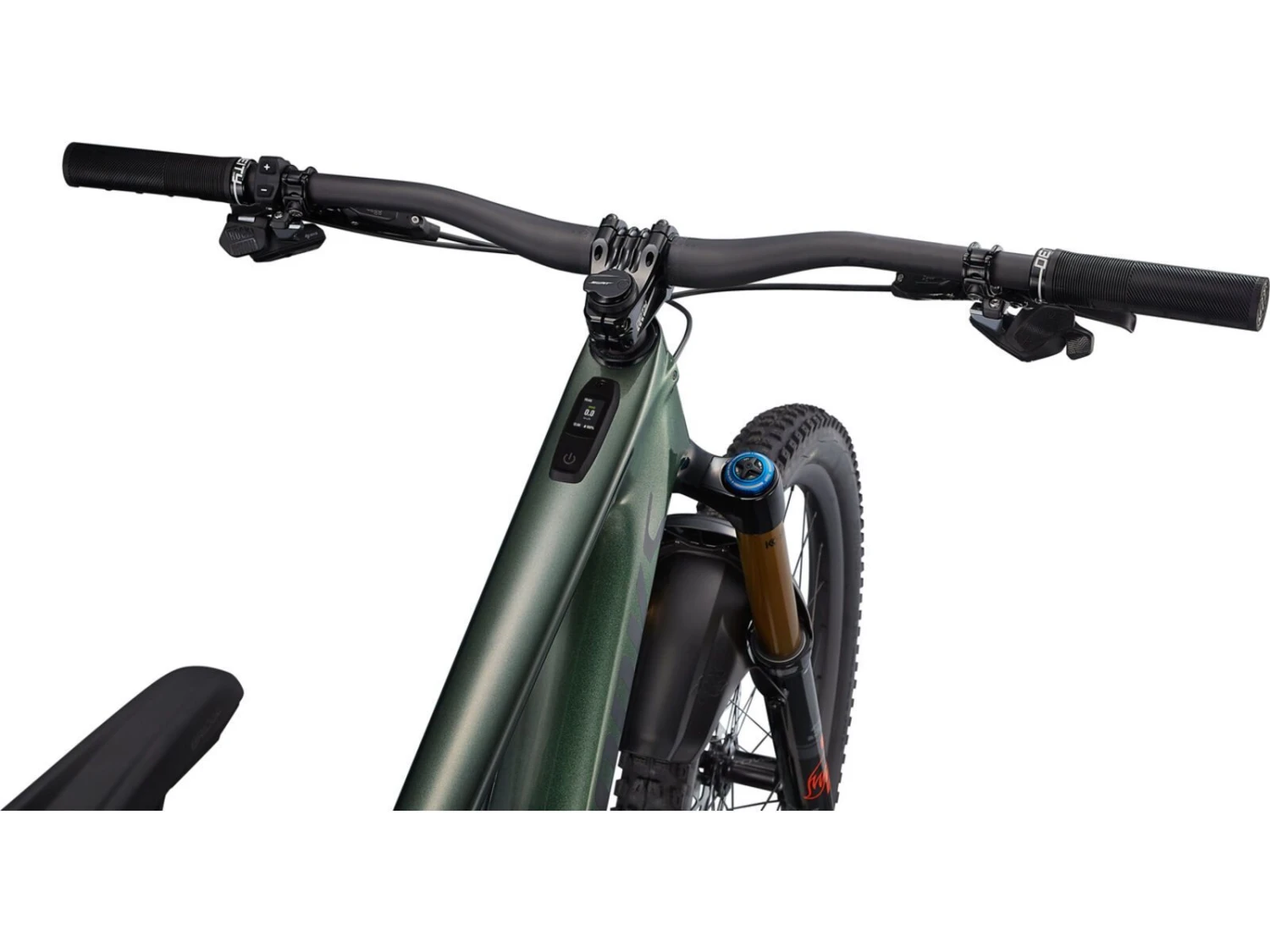 Specialized S-Works Turbo Kenevo SL, Oak Green Metallic/black 5 Specialized S-Works Turbo Kenevo SL, Oak Green Metallic/black – Bild 5