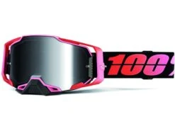 100% Armega Goggle - Mirror Silver, Guerlin